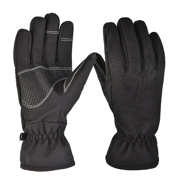 Men Women Winter Tactics Outdoors Camouflage Thickened Ski Gloves Waterproof Touch Screen Skiing Camping Cycling Fishing Glove