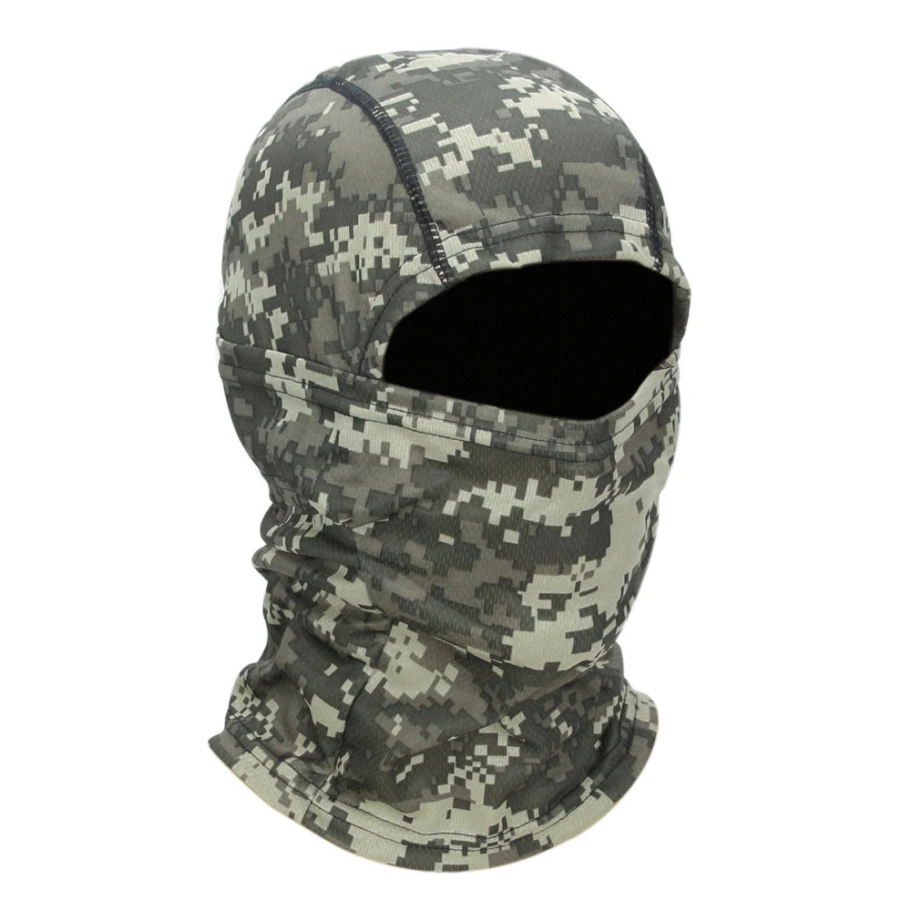 Camouflage Balaclava Hat Cycling Full Face Mask Outdoor Sports Hunting Hiking Ski Mask motorcycle Helmet Inner Cap Econic Blanks