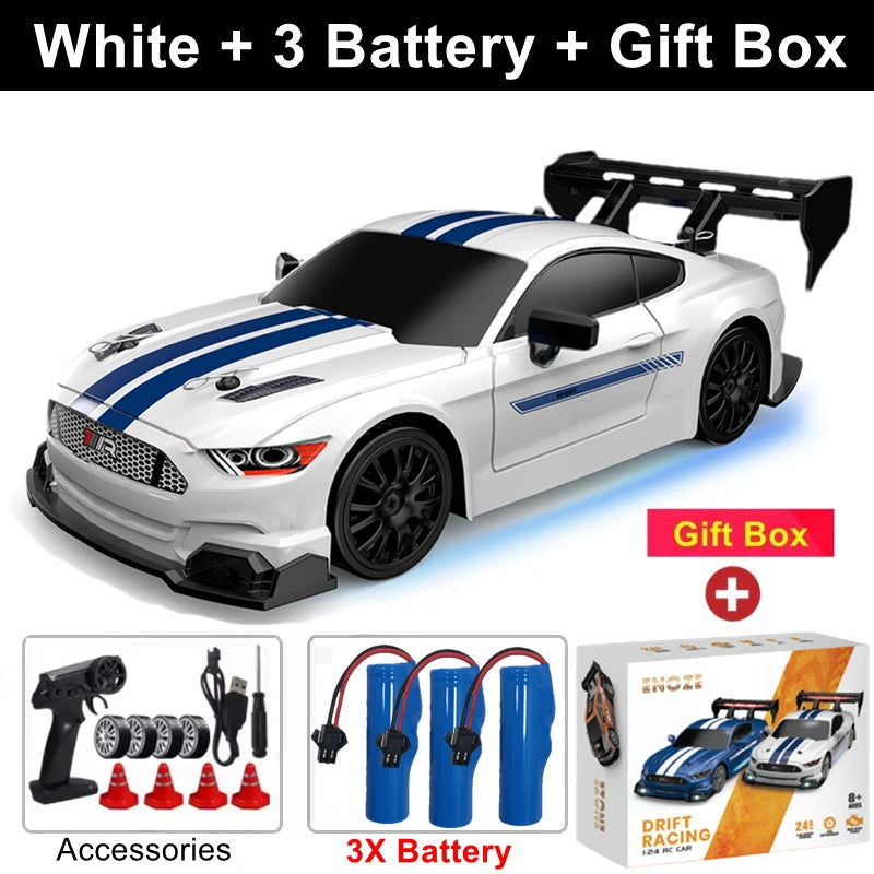 4WD RC Drift Car Remote Control GTRPRO AE86PRO Model 4x4 Racing RTR Radio Truck Vehicle Toy Gift for Boy Girl Children Kid Adult Econic Blanks