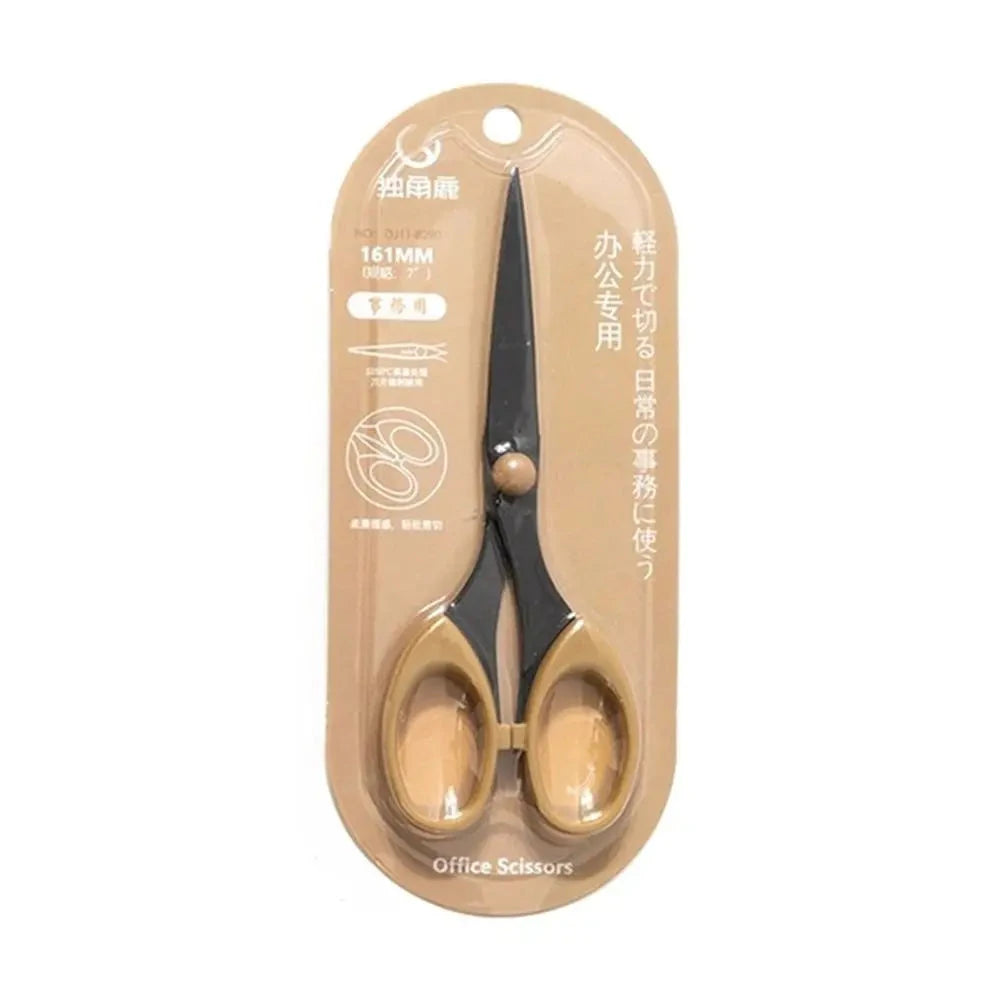 Color Scissor Stainless Steel Blade Safe Design Paper Cutting Scissors for Fine Art Diary Album Craft Office School Supplies Econic Blanks