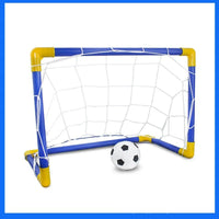 Lightweight Portable Micro Soccer Goal Set with Net Pump And Ball for Indoor/Outdoor Park And Beach Training Quick Pick Grocers