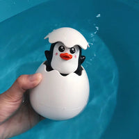 Baby Bathing Toy Kids Cute Duck Penguin Egg Water Spray Sprinkler Bathroom Sprinkling Shower Swimming Water Toys For Kids Gift Purest Peak