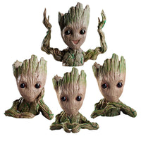 Home Decoration Groot Planter Flower Pots For Indoor Flowers Pot Tree Man Ornaments Anime Figure Statue Art Crafts Kid Men Gifts Quick Pick Grocers