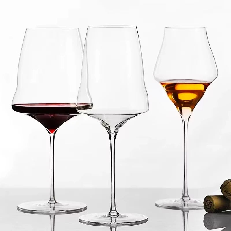 Josephinen Style Luxury Superior Quality Crystal Wine Glass 0.5mm Extremely Thin Handmade Flawless Champagne Cup Quick Pick Grocers