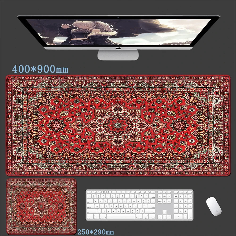 Persian Mouse Pad Large Xxl Big Office Carpet Mouse Mats Gamer Rug Desk Accessories Computer Table Pads Company Speed Extended Quick Pick Grocers