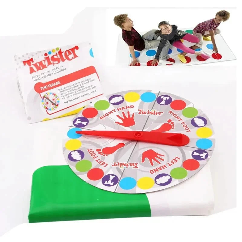 Twist Game Funny Kid Family Body Twist Move Mat Board Game Party Fun Board Games Party Game Family Game Econic Blanks
