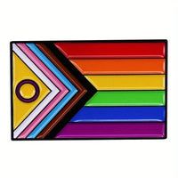 Rainbow LGBT Encourage Letters Metal Enamel Badge Gay Lesbian Asexual Transgender Adaptive Lapel Pin Jewelry Gifts Accessories Quick Pick Grocers