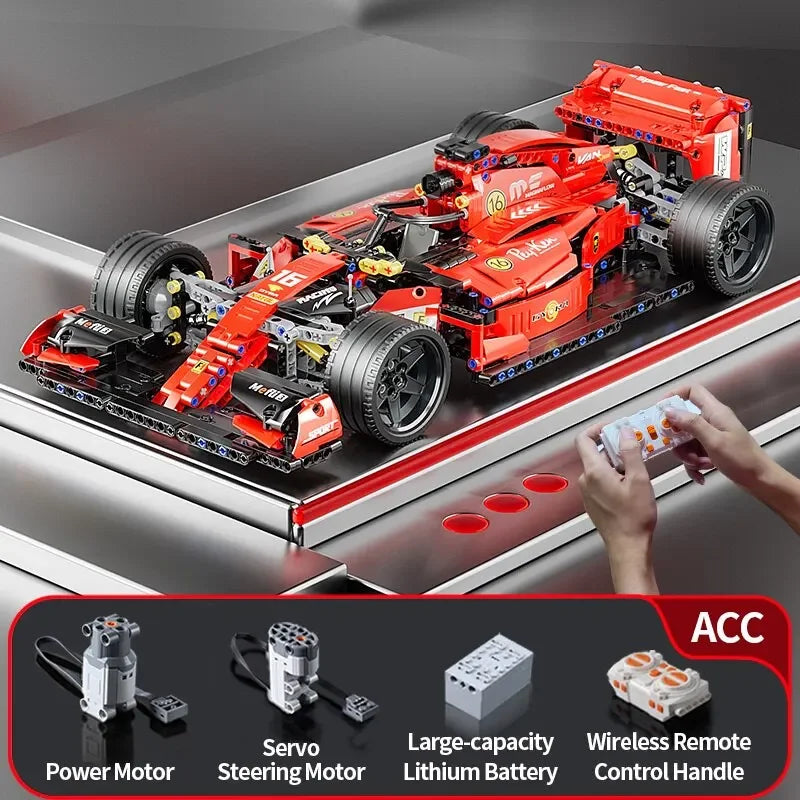 Technical Racing Sport Car 1280PCS Model Building Blocks City Mechanical Speed Vehicle Supercar Brick Puzzle Toys Kid Adult Gift Purest Peak Salt