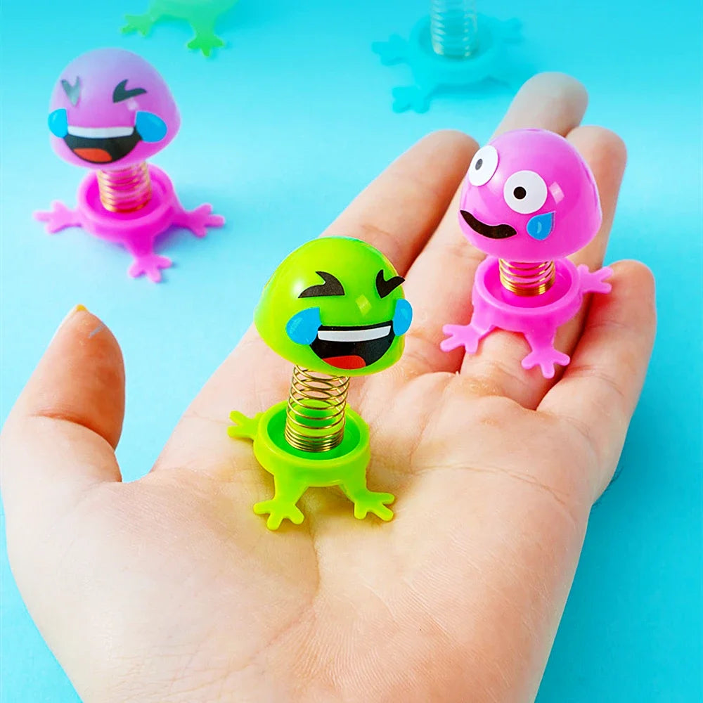 5-20Pcs DIY Assembled Springs Elves Kids Toys Party Favor Perfect Class Treasure Box Carnival Prizes Boys Girls Birthday Gifts Econic Blanks