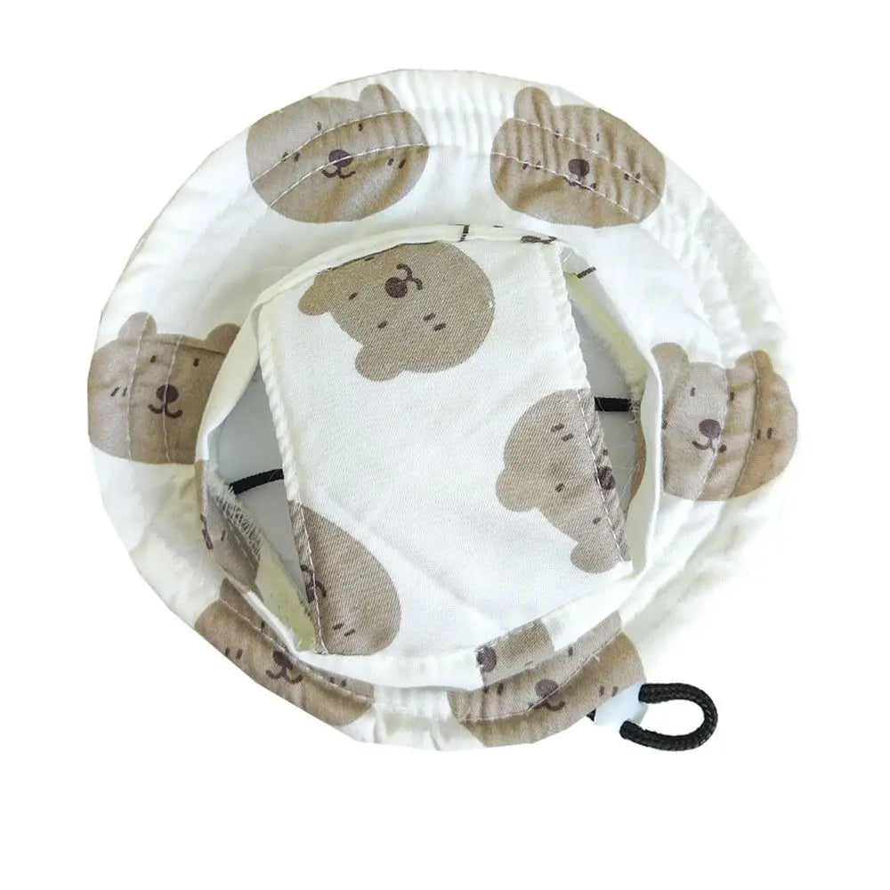 High-quality Adjustable Pet Sun Hat Cat Dog Breathable Dog Sunshade Hats Outdoor Travel Pet Fisherman Hat Quick Pick Grocers