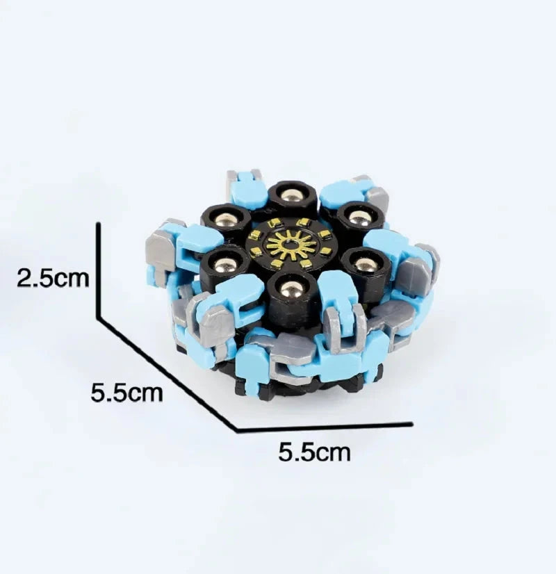Deformed Fidget Spinner Chain Toys For Children Antistress Hand Spinner Vent Toys Adult Stress Relief Fidget Sensory Gyro Gift Econic Blanks