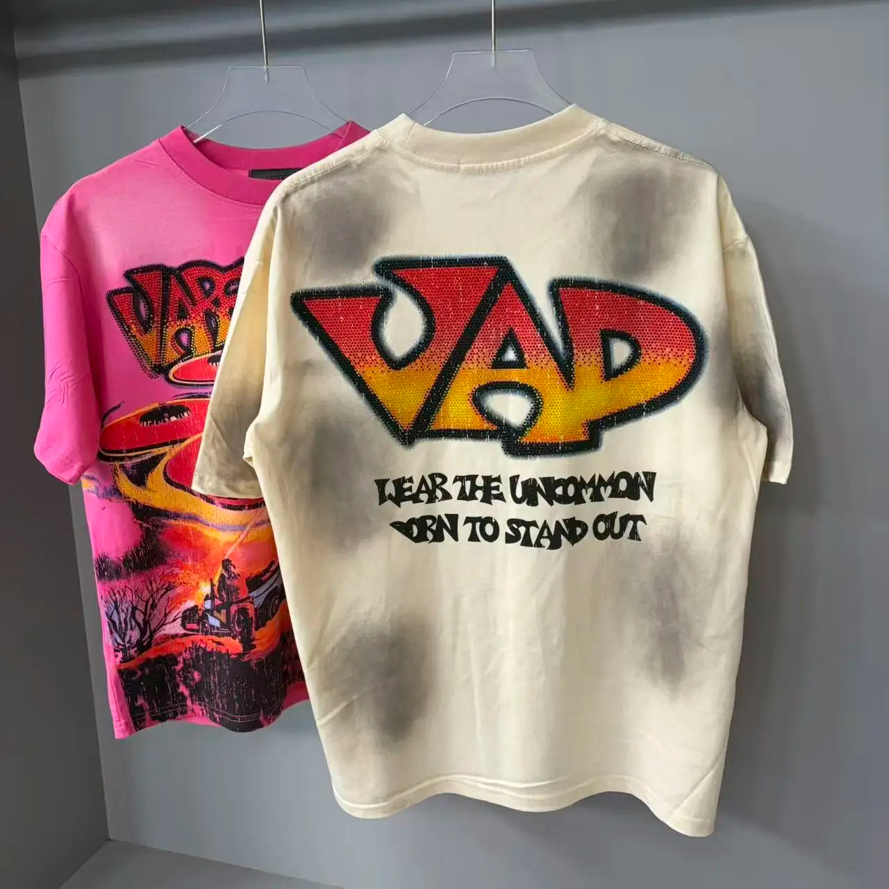 Streetwear Letter Rhinestone Cotton Short Sleeve Tshirts for Men and Women Harajuku Hip Hop Loose Shinning Diamond Tees Oversize Quick Pick Grocers