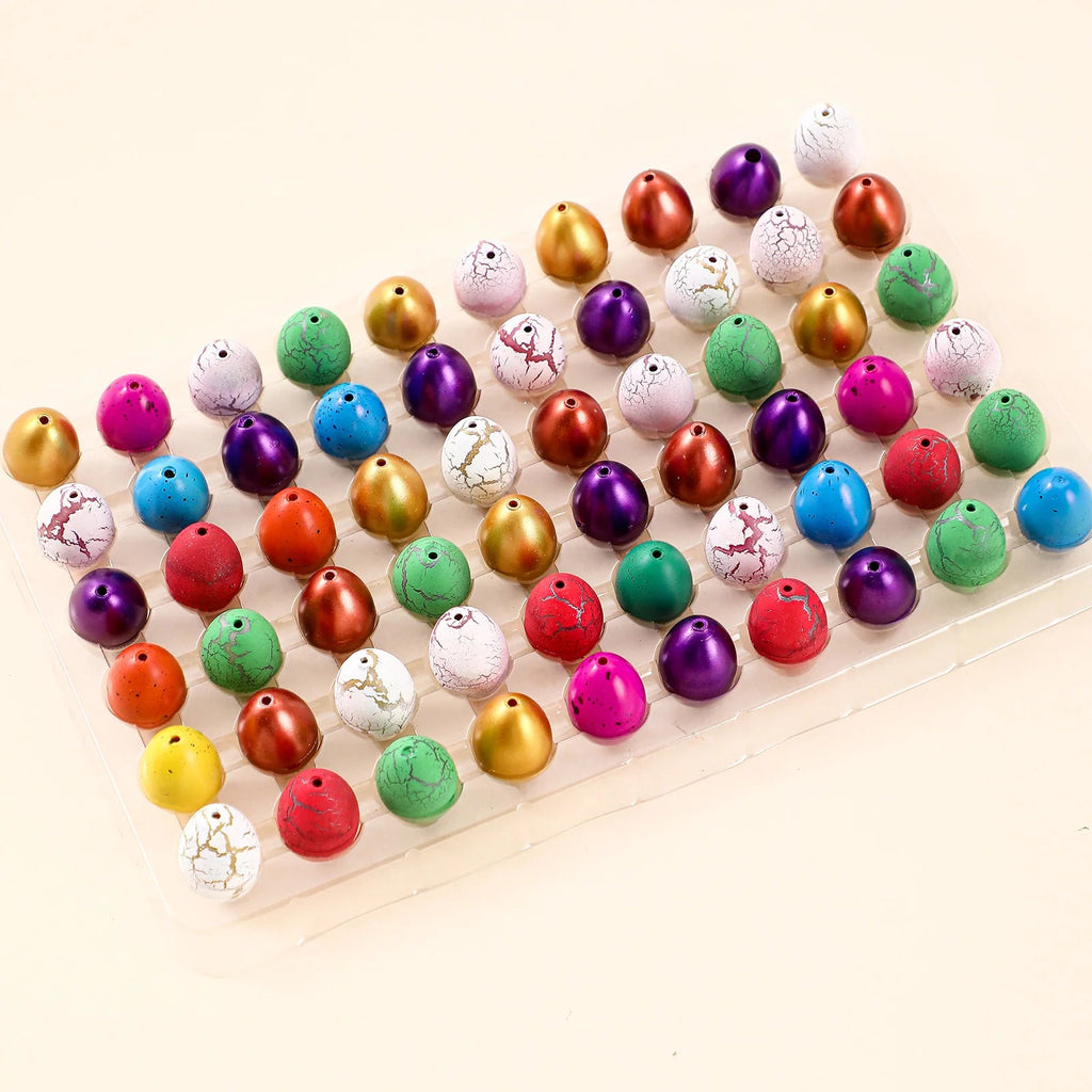 Sunpao 60pcs Magic Dinosaur Eggs Hatching in Water Growing Dinosaur Egg Animal Breeding Educational Toys for Children Kids Gifts Quick Pick Grocers