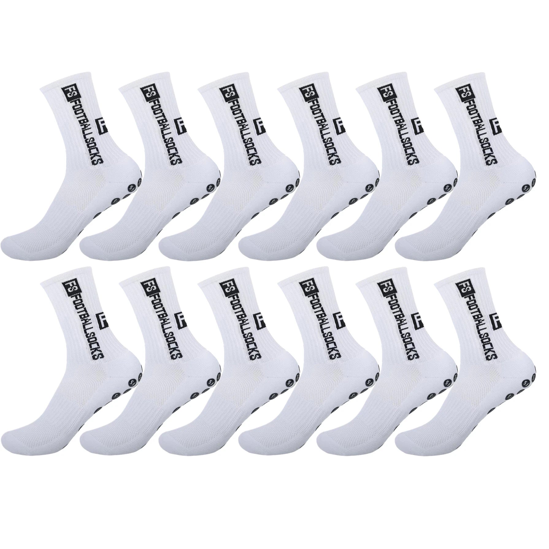 Football Socks Non Slip Grip for Men Women Basketball Baseball Soccer Cycling Running Hiking Tennis Skateboard Exercise Quick Pick Grocers