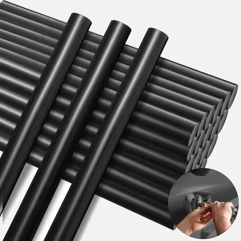 Black Hot Glue Sticks Hot Melt Glue Sticks Dent Repair Tool EVA Colored Hot Melt Adhesive for Car DIY Art Craft General Repairs Econic Blanks