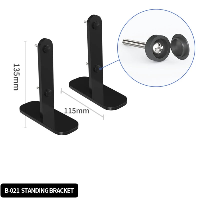 Home Study Storage Pegboard: Suitable for Displaying Figurines, Desk-Top Standing & Clip-On Storage for Furniture Items Quick Pick Grocers