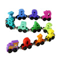 Wooden Number Digital Magnetic Train Toys Colorful Building Blocks Educational Hand-eye Coordination Magnetic Digital Train Quick Pick Grocers