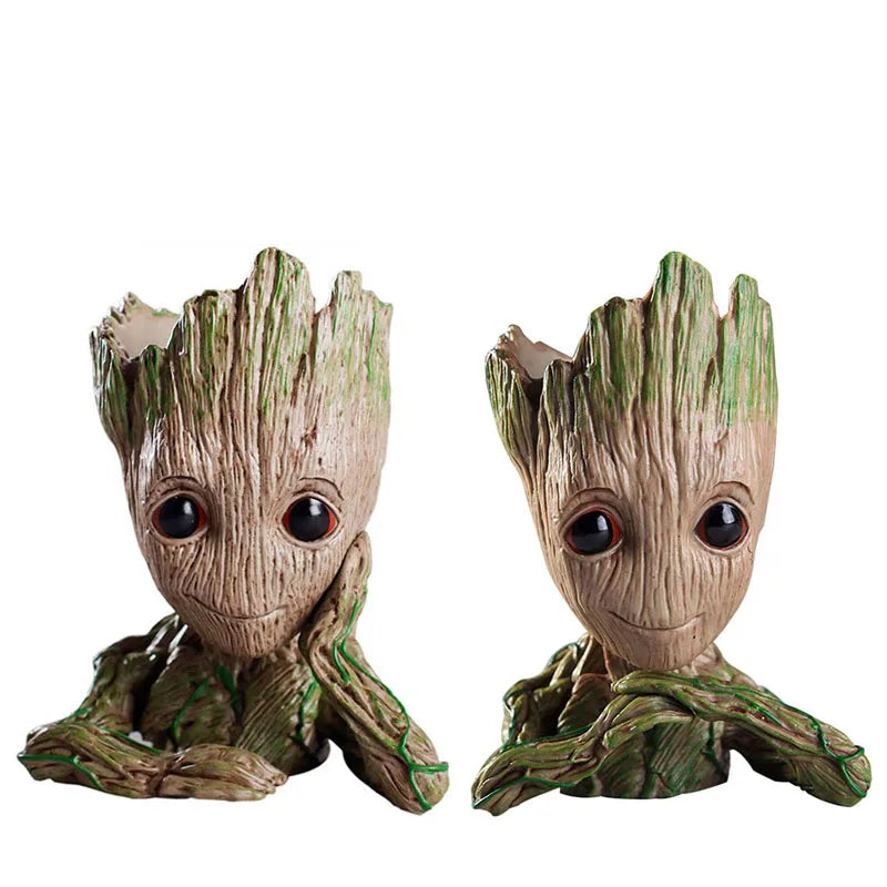 Home Decoration Groot Planter Flower Pots For Indoor Flowers Pot Tree Man Ornaments Anime Figure Statue Art Crafts Kid Men Gifts Quick Pick Grocers