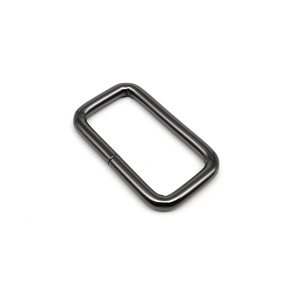5pcs Metal Heavy Duty Thickened Leather Bag Backpack Strap Belt Web Rectangle Square Loop O D Loop Ring Buckle Clasp Repair DIY Quick Pick Grocers