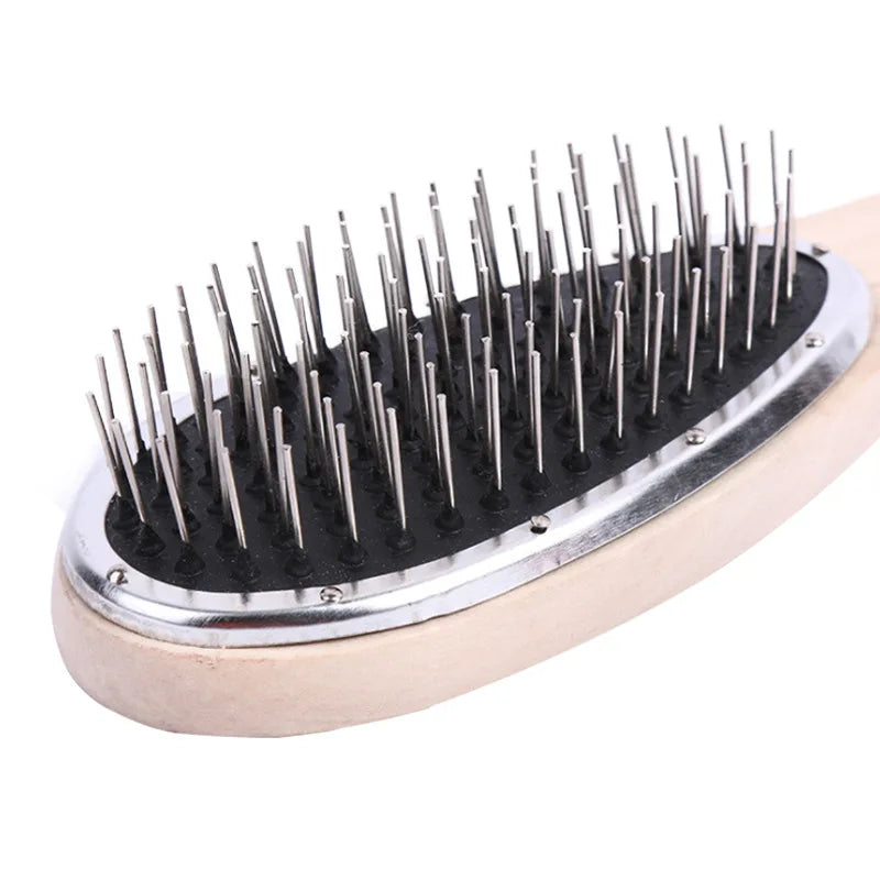 Professional Brush For Wig Anti Static Steel Comb for Tangle Hair Extensions Training Econic Blanks