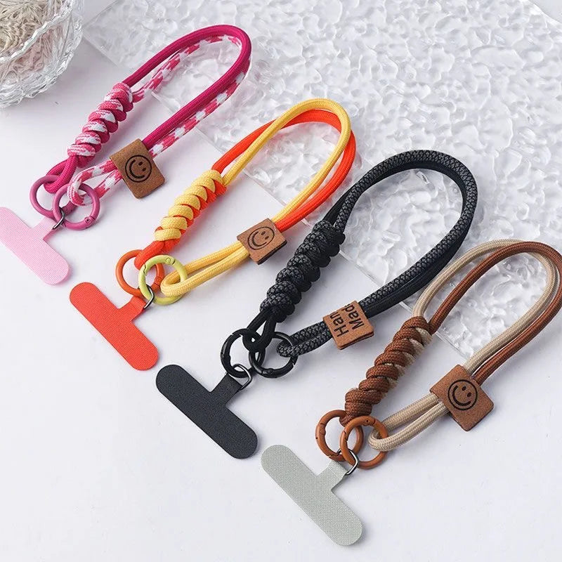 Mobile Phone Lanyard Luxury Braided Wrist Mobile Phone Lanyard Hand-held Pendant Anti-fall Multifunctional Wristband Quick Pick Grocers