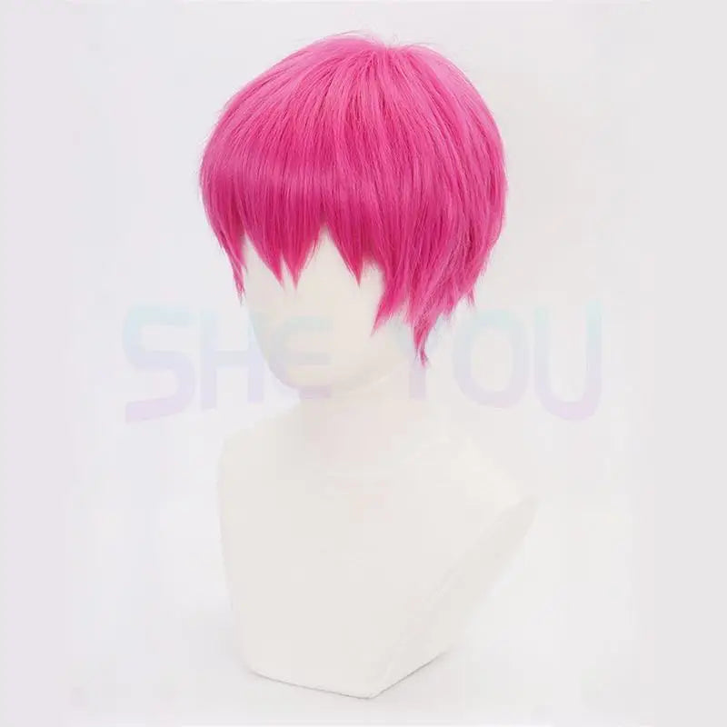 Anime The Disastrous Life Of Saiki K. Cosplay Props Saiki Kusuo Wig Hairpins Glasses Green Lens Sunglasses Costume Accessories Quick Pick Grocers