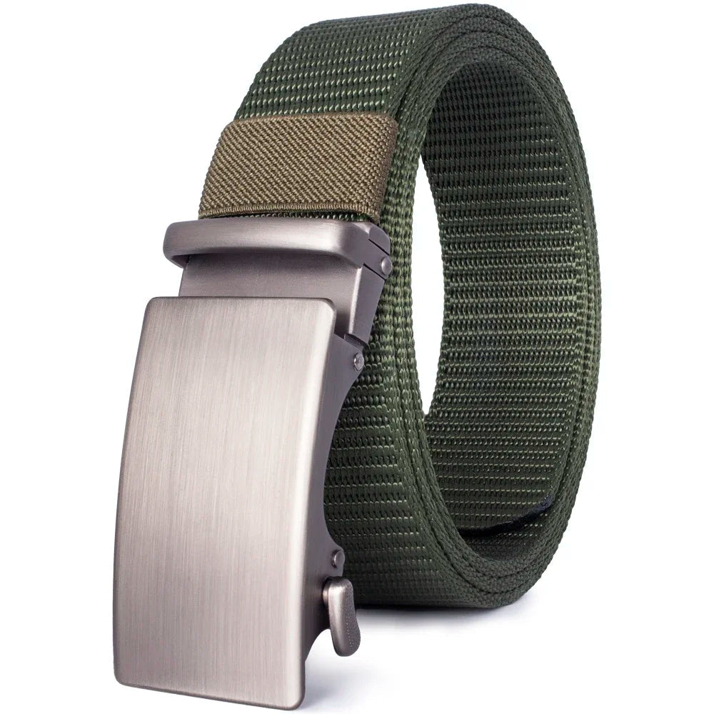 Automatic Buckle Light Comfortable Nylon Military Belt Outdoor Hunting Multifunctional Tactical Canvas Belt High Quality Men Bel Quick Pick Grocers