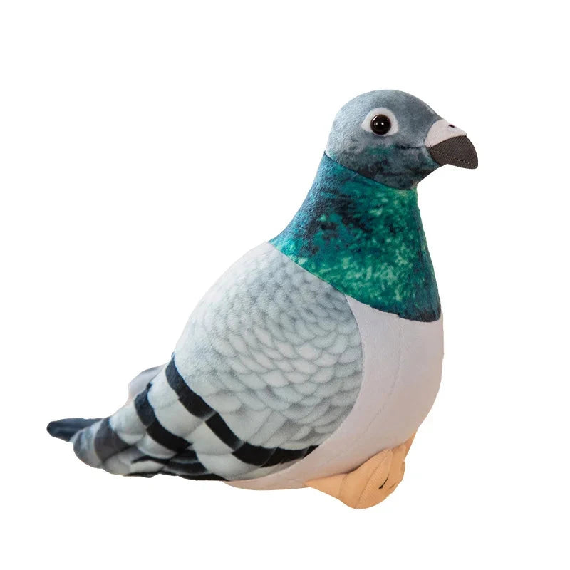 Simulation Pigeon Plush Toy Cartoon Birds Peace Dove Doll Doll Children Doll Gift Wholesale Econic Blanks