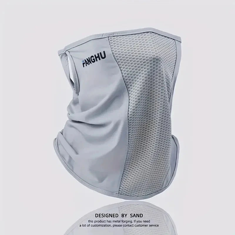 Cycling Masks Headwear Bandana Head Wrap Face Scarf Mask Neck Balaclava Breathable Light Cool Wind  Outdoor Hiking Ice Silk Mask Econic Blanks