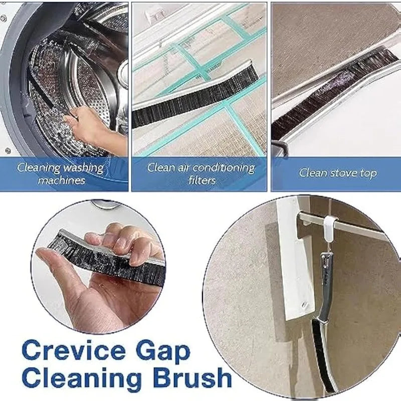 Hard Bristle Crevice Cleaning Brush – Perfect for Tile Joints, Window Tracks, and Seam Cleaning Econic Blanks