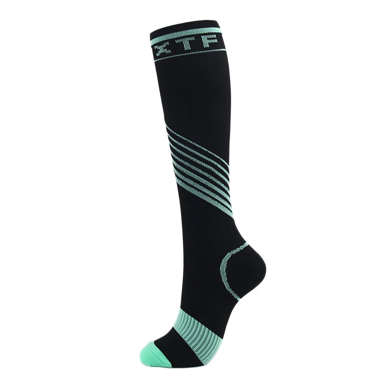 Compression Socks Varicose Veins Men's And Women's Sports Socks Football 20-30 Mmhg Elastic Anti Fatigue Pain Relief Wholesale Quick Pick Grocers