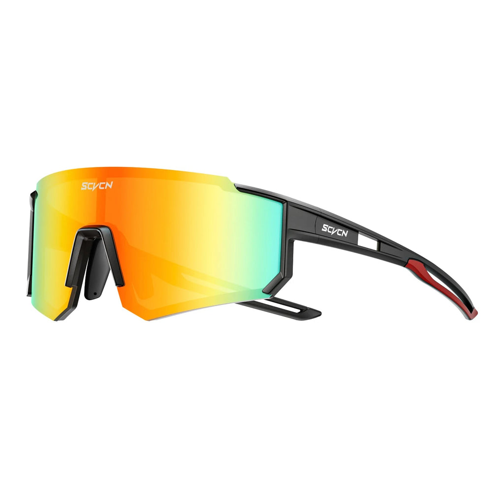 SCVCN Snow Sunglasses Hiking Eyewear Outdoor Cycling for Women Men MTB Bike Glasses Sports Mountain Cycling UV400 Skiing Goggles Quick Pick Grocers