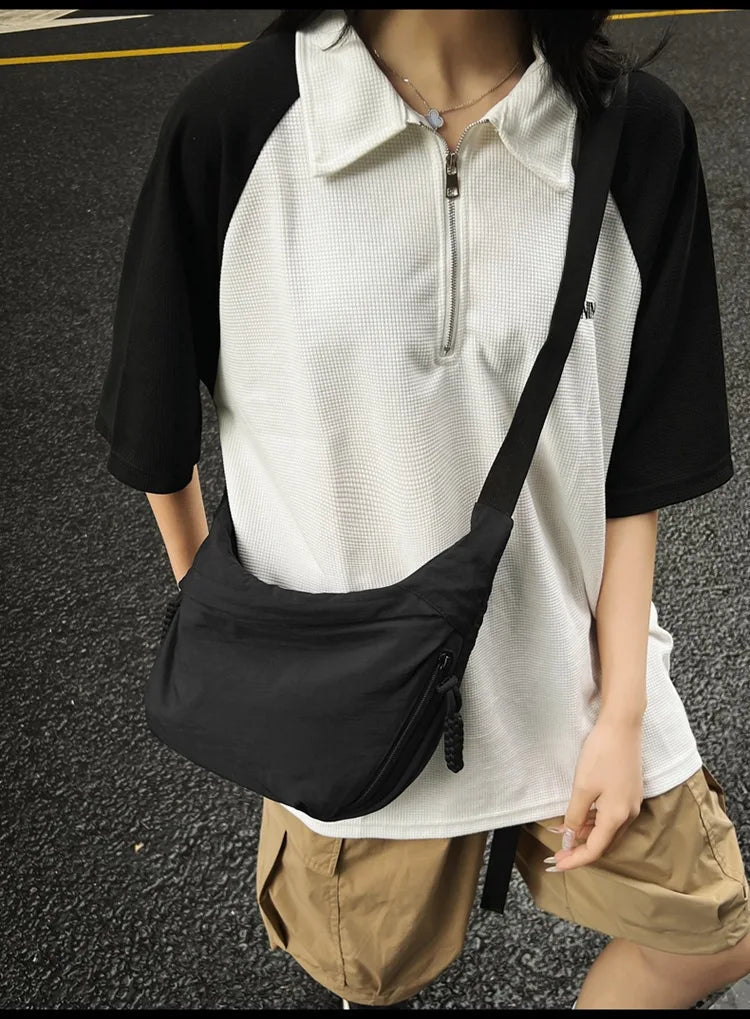 Nylon Shoulder Bag New High Capacity Women's Crossbody Messenger Bag Leisure Versatile purses and handbags Totes Hobos Bag Quick Pick Grocers