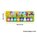 Piano Mat for Kids Kids Toddlers Floor Keyboard Dance Mat Baby Fitness Play Animal Music Blanket Instrument Toys Girl Boy Gift Econic Blanks