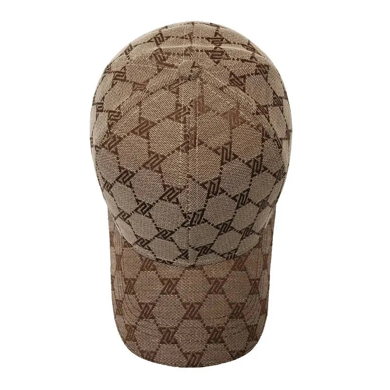 Four Seasons New Sunscreen Three-Line Sewn Baseball Cap Men's And Women's Casual Cap Net Red Distressed 1841 Hat Quick Pick Grocers