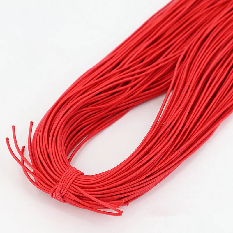 1.0/ 1.2/ 1.5/ 2.0/ 2.5mm Elastic Band Elastic Thread DIY Handmade Beaded For Jewelry Making Sewing Accessories DIY Econic Blanks