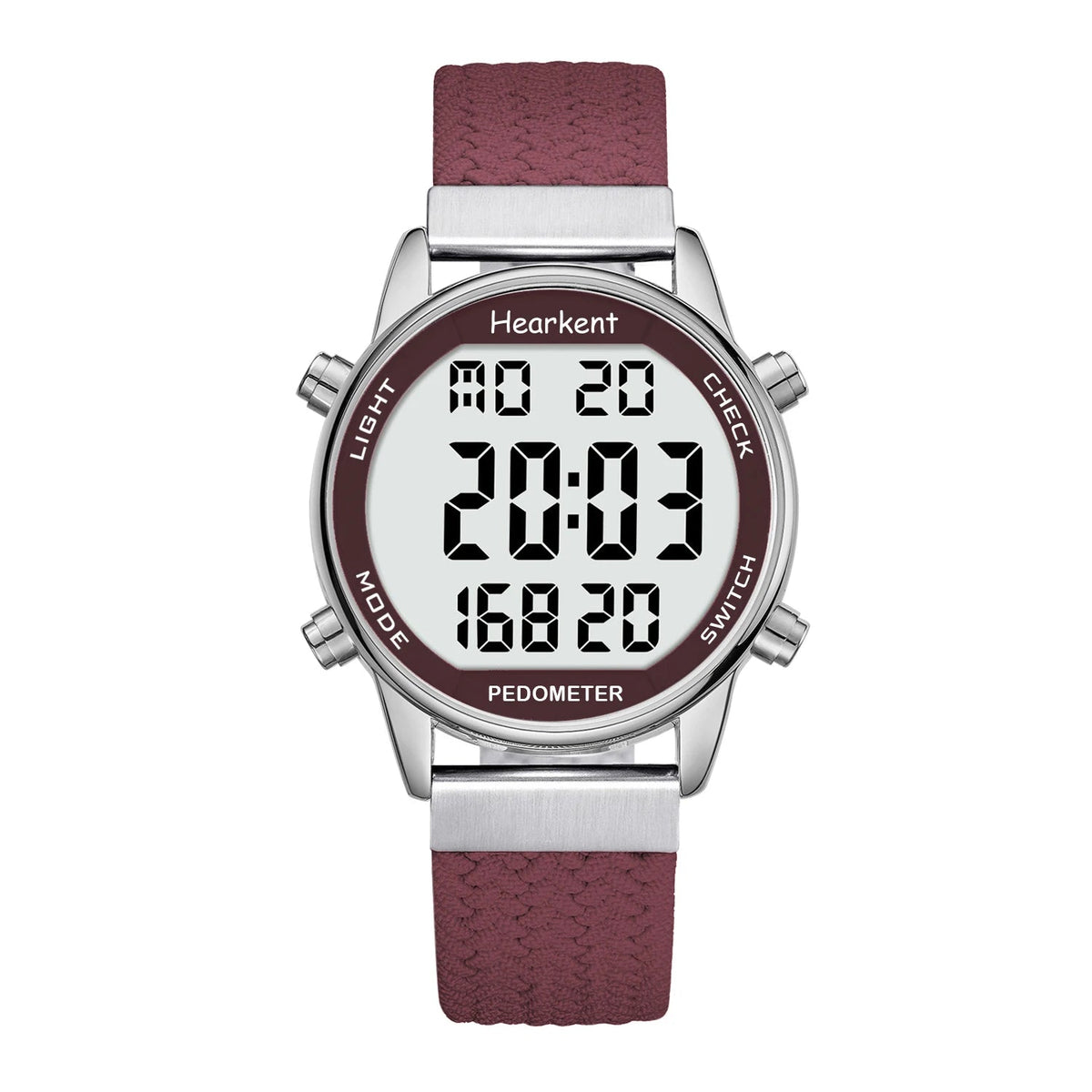 Hearkent Pedometer Sport Watches Step Counter Watch Women Digital Watches Calories Mile Stopwatch Countdown for Walking Tracker Quick Pick Grocers