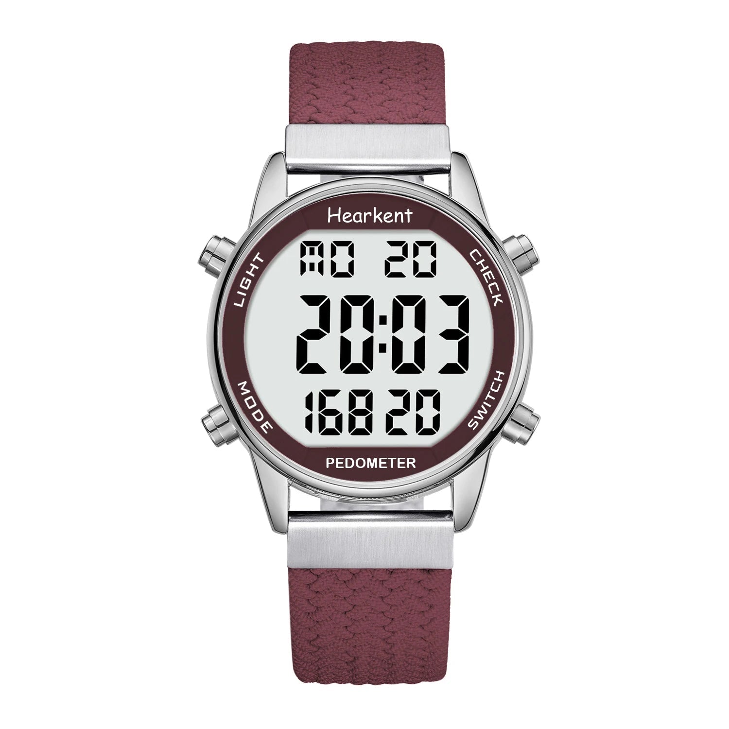 Hearkent Pedometer Sport Watches Step Counter Watch Women Digital Watches Calories Mile Stopwatch Countdown for Walking Tracker Quick Pick Grocers