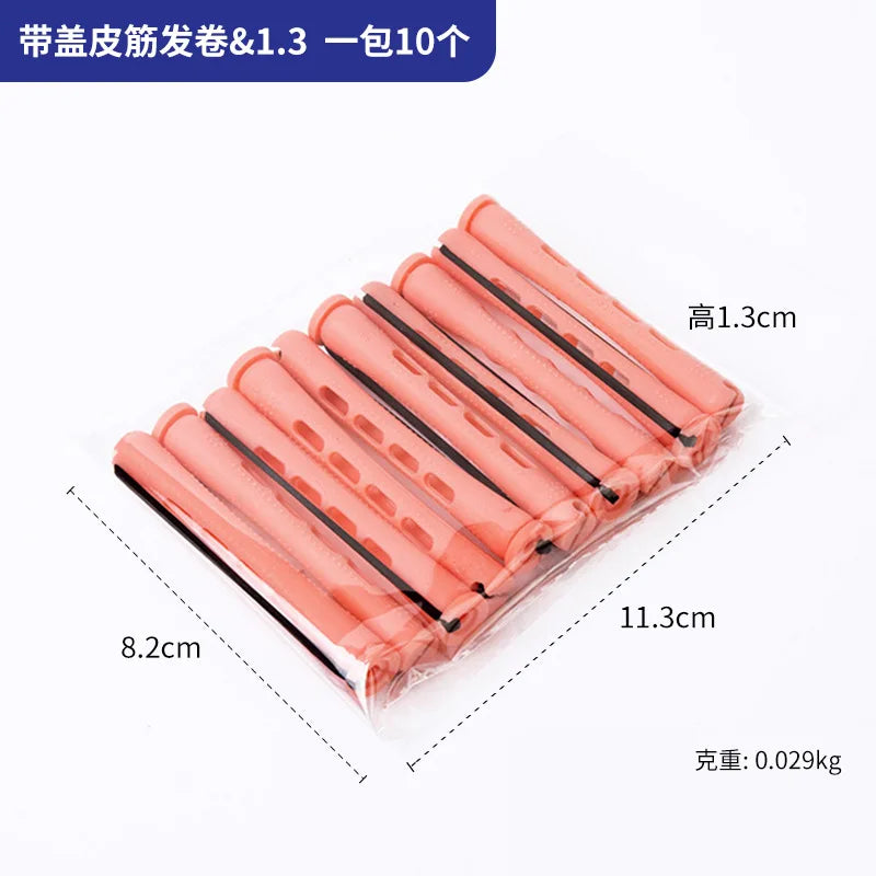 10pcs Heatless Hair Curling Rods Magic Cold Roller Set