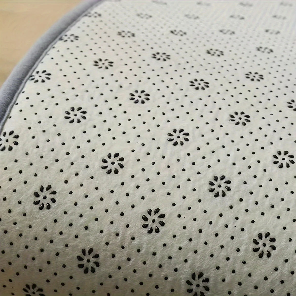 Thickened special-shaped bathroom absorbent floor mat flannel toilet mat shower room non-slip and dirt-resistant foot mat Quick Pick Grocers