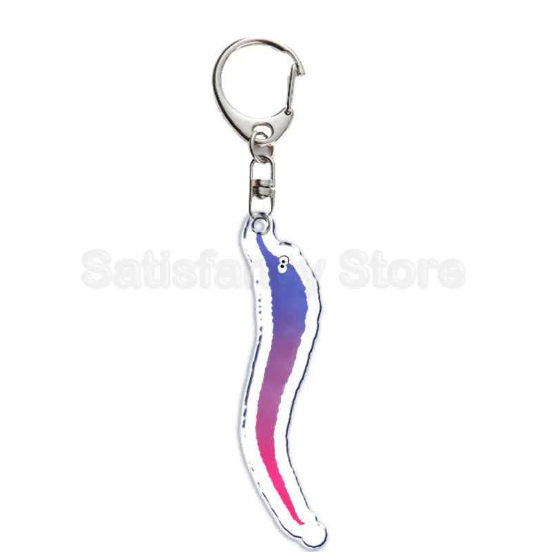 Gay Pride LGBT Rainbow Acrylic Keychain LGBTQ Transparent Double Sided Key Chain Key Ring Lesbian Keychains for Friends Gift Quick Pick Grocers