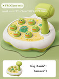 Duck/Frog/Pig Baby Toy Montessori Learning Game Educational Puzzle Gift for 12 24 Months Toddler Boy/Girl with Hammer Econic Blanks