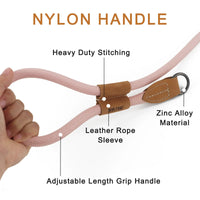 Multi-functional Adjustable P-Shape Dog Leash Chain Traction Rope Leads for Running Walking Free Hands Free Leashes Quick Pick Grocers
