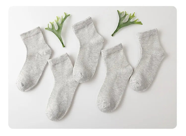 5 Pairs/Lot Children Socks Boy Girl Cotton Fashion Breathable Mesh Socks Spring Summer High Quality 1-12Years Kids Birthday Gift Quick Pick Grocers