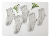 5 Pairs/Lot Children Socks Boy Girl Cotton Fashion Breathable Mesh Socks Spring Summer High Quality 1-12Years Kids Birthday Gift Quick Pick Grocers