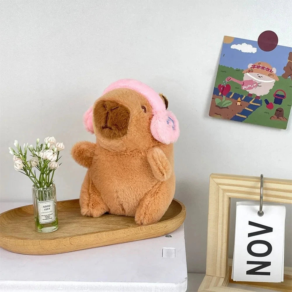Cute Capybara Plush Toy Hoodie – Small Winged Stuffed Doll for Kids Econic Blanks