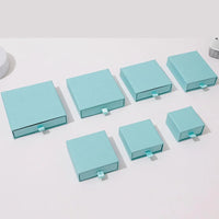 10pcs Paper Jewelry Gift Box For Ring Earrings Pendant Necklace Bracelet Stud Organizer Wedding Favors Jewellery Packaging Sack Purest Peak