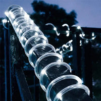 Outdoor Solar Lights Garland Rope String Lights 7-32M LED Garden Garland Waterproof Tube Lamp for Garden Christmas Decoration Quick Pick Grocers