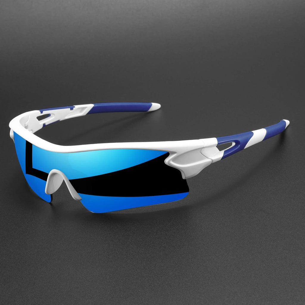 New UV400 Protective Sports Eyewear - Lightweight Full-Cover Lens, Unisex Wrap-Around for Cycling, Hiking & Daily Use Quick Pick Grocers