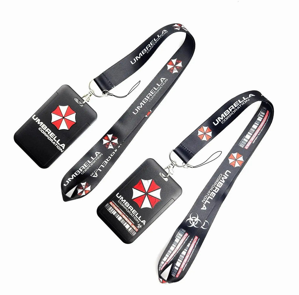 Game logo PVC Card Cover Student Campus Hanging Neck Bag Card Holder Lanyard ID Card Holders key chain Quick Pick Grocers